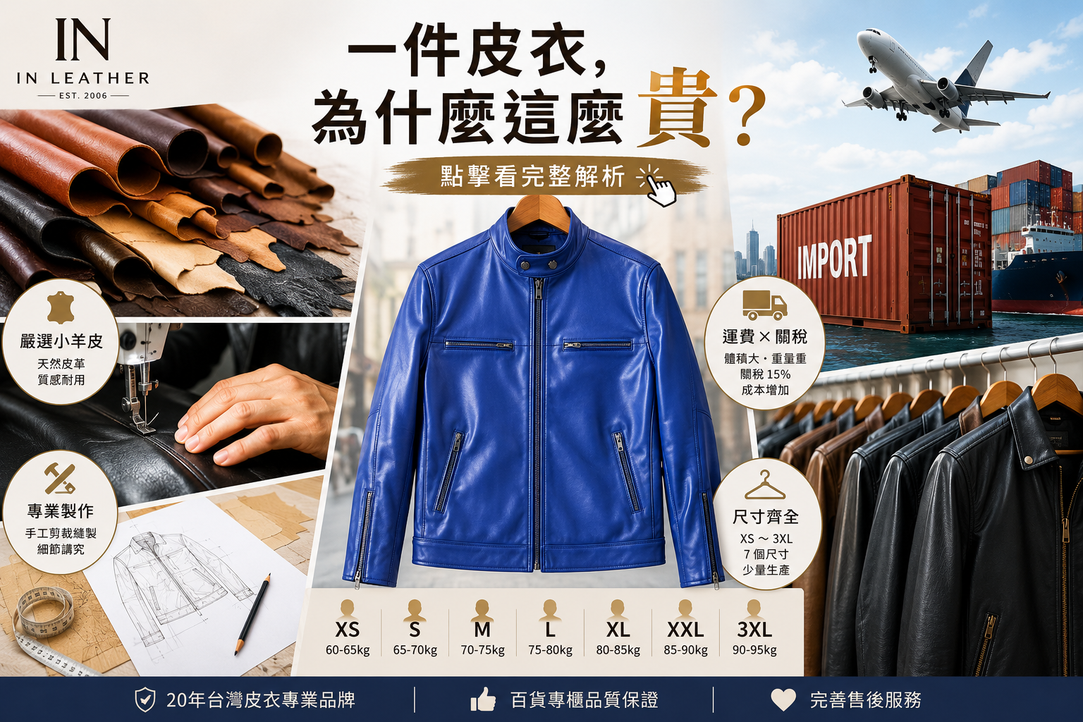 一件真皮皮衣，為什麼這麼貴？